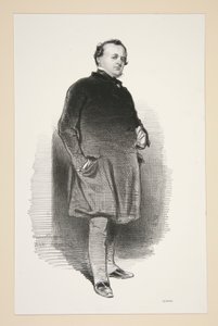 Henry Monnier av Paul Gavarni
