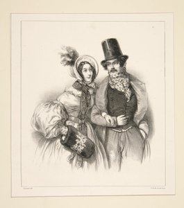 januar av Paul Gavarni