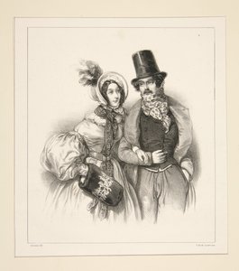 JANUAR av Paul Gavarni
