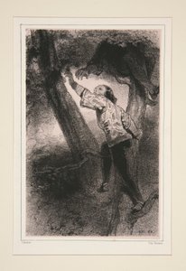 DELFINEN STJEL PÆRER. 1482. av Paul Gavarni