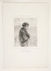Lommetørklejakten. av Paul Gavarni