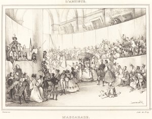 Maskerade av Paul Gavarni