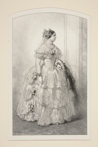 Fru prinsesse Mathilde av Paul Gavarni