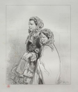 Par-ci, par-lá: Min datter har sunget, 1854-1856. av Paul Gavarni
