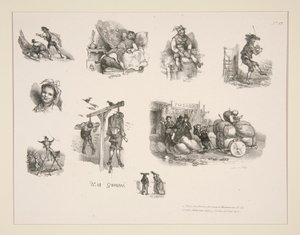 Små figurer XVII. av Paul Gavarni