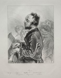 Piano av Paul Gavarni