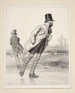 SIR WALTER SPOTT, fra Dublin, turist, orientalist (sic) og papist. av Paul Gavarni