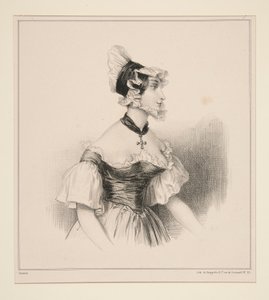 SOUBRETTE av Paul Gavarni