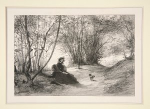 Ensomhet av Paul Gavarni