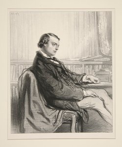 Theodore de Banville av Paul Gavarni