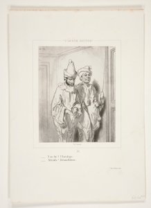 Er du der? L av Paul Gavarni