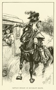 Kaptein Dudley på Hounslow Heath (gravering) av Paul Hardy