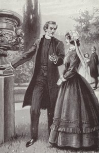 Illustrasjon for Barchester Towers av Anthony Trollope av Paul Hardy