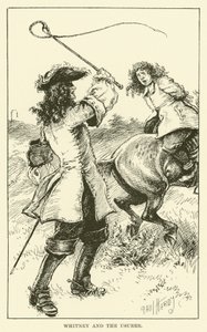 Whitney and the Usurer (gravering) av Paul Hardy