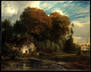 Vaktmesterhytte i Compiegne-skogen, 1826