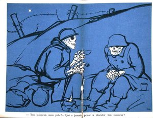 Karikatur av Stavitsky-affæren, illustrasjon fra 