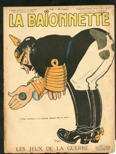 Cover av ""La Baionnette"", Satirical in Colors av Paul Iribe