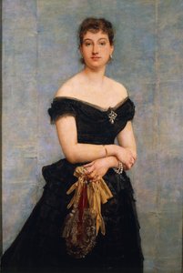 Portrett av Madame Louis Singer av Paul Jacques Aimé Baudry