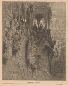 Val van Antiochie Massacres of Antioch (tittel på objekt) av Paul Jonnard