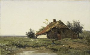 Gård i åpne mark