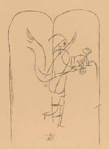 Et geni serverer en liten frokost Et geni serverer en liten frokost, 1920. av Paul Klee