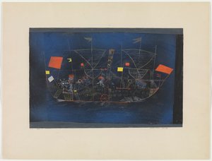 Eventyrskip Eventyrskipet, 1927. av Paul Klee