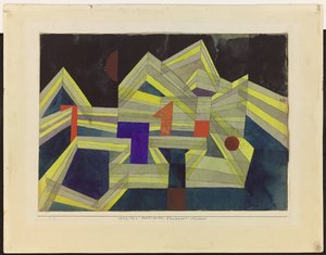 Arkitektur, Transparent-Strukturell av Paul Klee