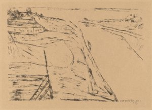 Utsikt over en elv, 1912. av Paul Klee
