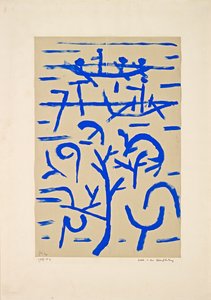 Båter i flommen Båter i flommen, 1937. av Paul Klee