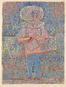 Gutt i finkjole av Paul Klee