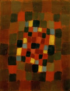Fargerik seng av Paul Klee