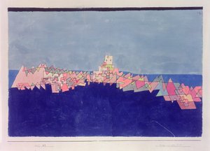 Slott på revet av Paul Klee