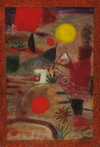 Feiring og undergang; feiring og høst av Paul Klee