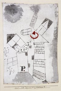 Dynamisering av hus P.; Dynamisering des Hauses P av Paul Klee