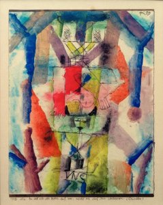 Herren bør stole på oss, ikke vi på ham av Paul Klee