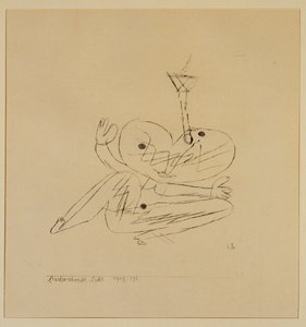 Slukkelys (gravering) av Paul Klee