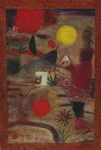 Feiring og undergang Feiring og undergang, 1920. av Paul Klee