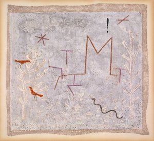 Hageport K, 1932. av Paul Klee