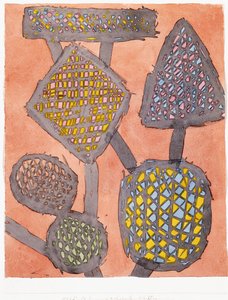 voksende våpen; vaske våpen av Paul Klee