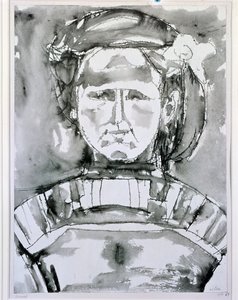 Hannah (olje på lerret, 1900-tallet) av Paul Klee