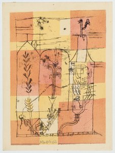 Hoffmann Scene, 1921. av Paul Klee