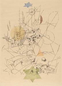 Hope and Destruction Destruction and Hope, 1916. av Paul Klee