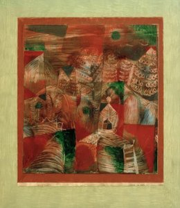 Hytte på fjellet av Paul Klee