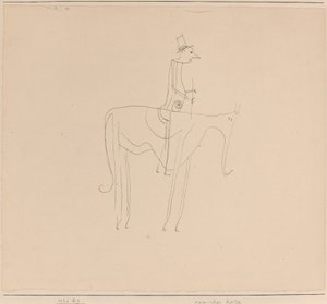 Comic Rider av Paul Klee