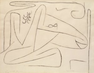 Hodet til et dyr av Paul Klee