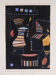 Kunstig gårdsplass av Paul Klee