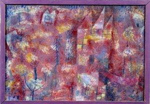 Landskap hos barnet av Paul Klee