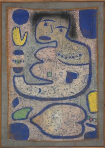 Kjærlighetssang på nymåne. 1939 av Paul Klee