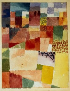 Motiv fra Hammamet av Paul Klee