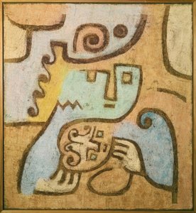 mor med barn av Paul Klee